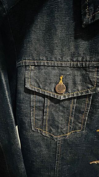 Chaqueta vaquera negra - Talla L