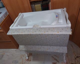 bañera cambiador bebé safety first