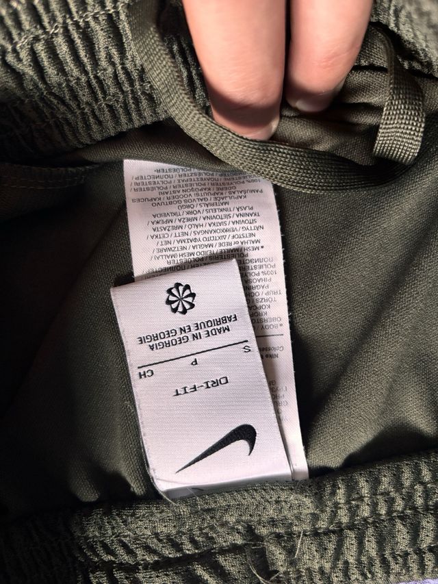 Pantalones Nike Talla M - Verde Oliva