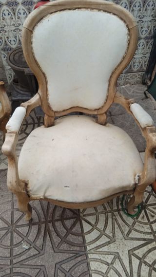 Sillones antiguos restaurar