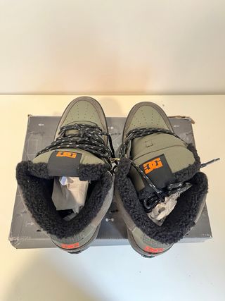 DC Pure High Top - Zapatillas Verde Oliva