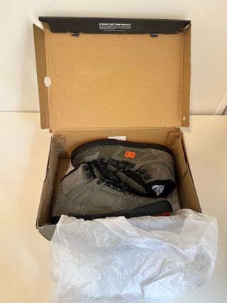 DC Pure High Top - Zapatillas Verde Oliva