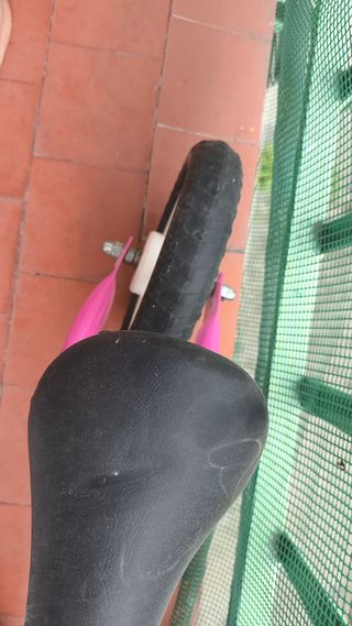 Bicicleta sin pedales niña