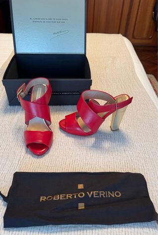 Sandalias Roberto Verino rojas