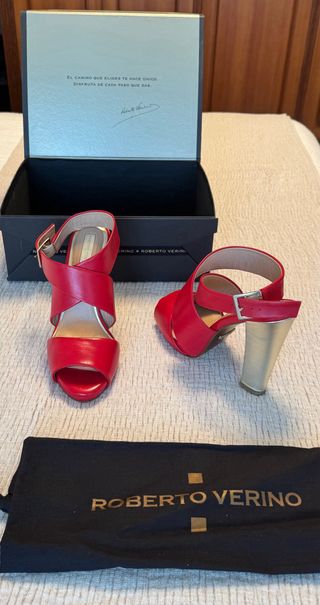 Sandalias Roberto Verino rojas