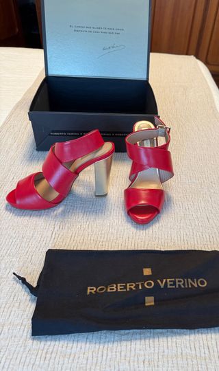 Sandalias Roberto Verino rojas