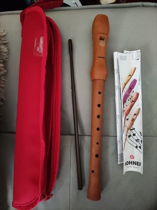 Flauta dulce Hohner + estuche