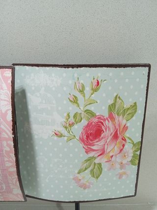 Perchero pared vintage. 3 ganchos.Decorativo!!