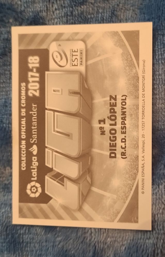 Cromos Liga Santander 2017