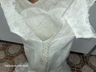 Vestido novia talla ×l sin usar