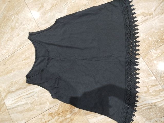 Camiseta negra mujer - Talla única