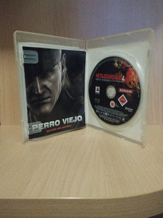 Metal Gear Solid 4 PS3 - Platinum