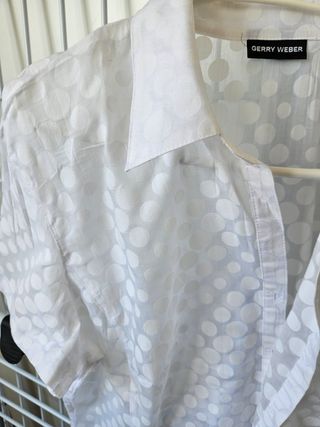 Blusa Gerry Weber blanca T. 44