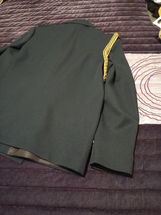 Chaqueta Traje Azul Dorado - Talla 24