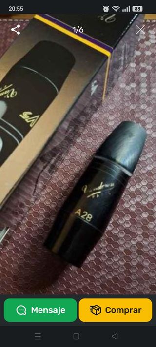 Boquilla Vandoren A28 Saxo Alto