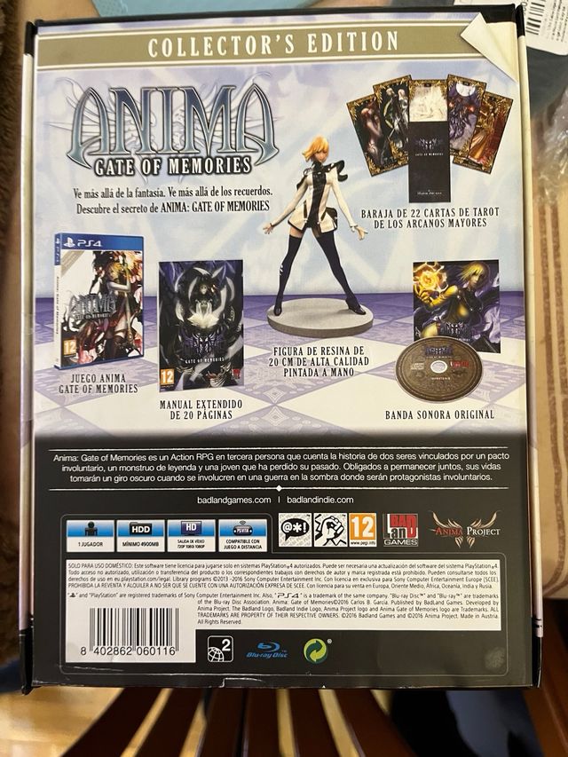Anima Gate of Memories PS4 Collector's Edition