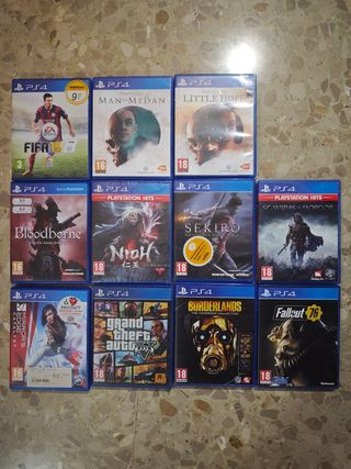 12 Juegos PS4 (PlayStation 4) Variados