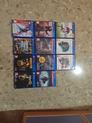 12 Juegos PS4 (PlayStation 4) Variados