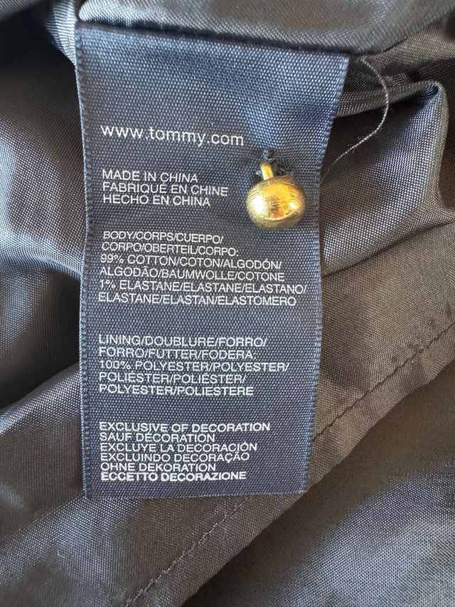 Abito Tommy Hilfiger nero