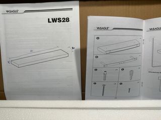 Estante blanco VASAGLE 80cm - LWS28