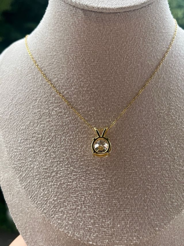 Collana diamante Moissanite