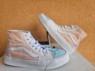 Vans Sk8-Hi Multicolor Turquesa Salmón Lila ....38