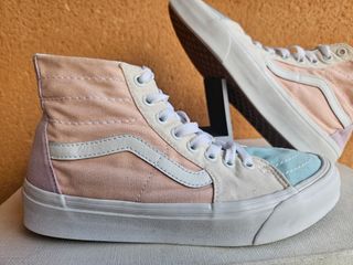 Vans Sk8-Hi Multicolor Turquesa Salmón Lila ....38