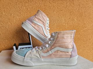 Vans Sk8-Hi Multicolor Turquesa Salmón Lila ....38