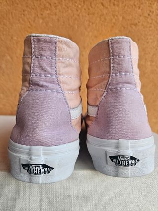 Vans Sk8-Hi Multicolor Turquesa Salmón Lila ....38