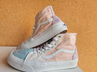 Vans Sk8-Hi Multicolor Turquesa Salmón Lila ....38