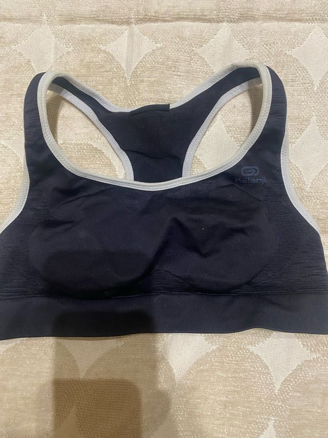 Top deportivo Kalenji negro