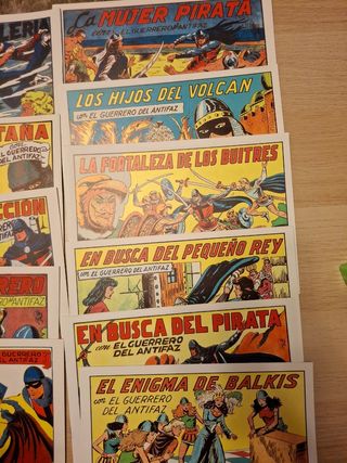 Tebeos antiguos El Guerrero del Antifaz