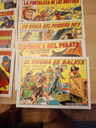 Tebeos antiguos El Guerrero del Antifaz