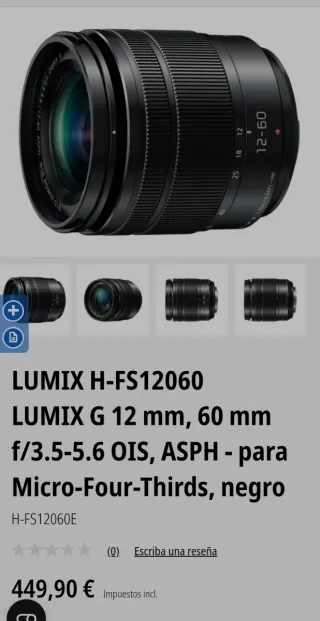 Objetivo Lumix