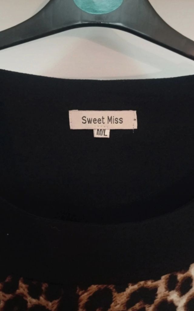 Vestido Sweet Miss animal print M