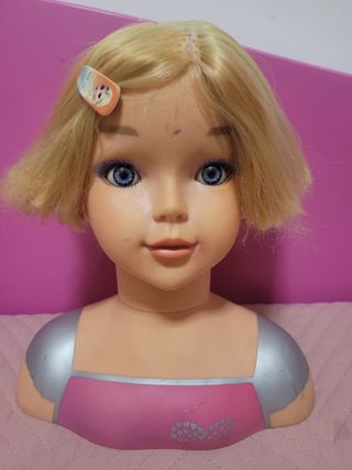 Cabeza maniquí para peinar