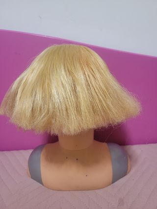Cabeza maniquí para peinar