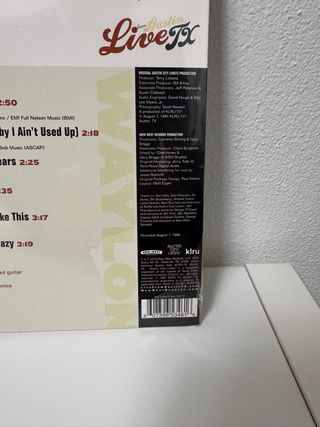 LP - Waylon Jennings - Live in Austin TX