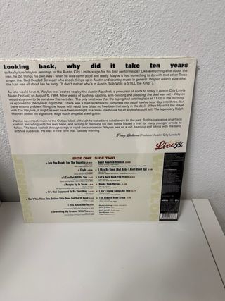 LP - Waylon Jennings - Live in Austin TX