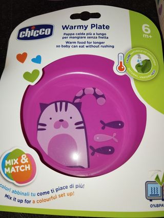 Set pappa Chicco bimbi rosa