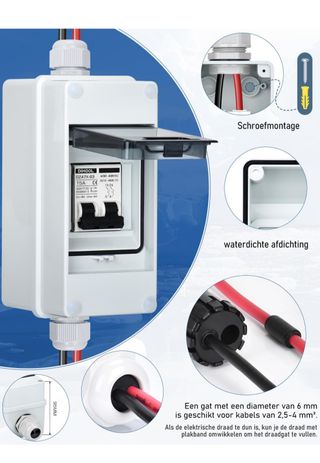 Kit solar 12V 1200W - Panel + Soporte