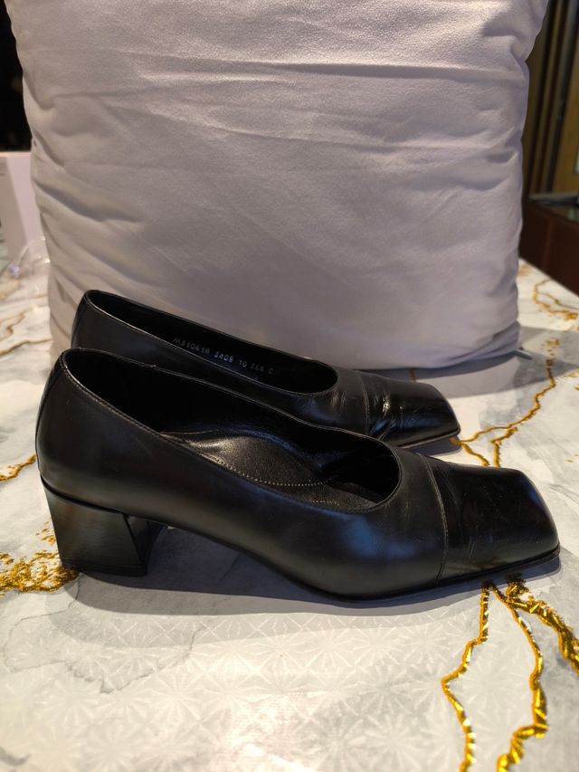 Zapatos de salón mujer piel y charol 36,5 