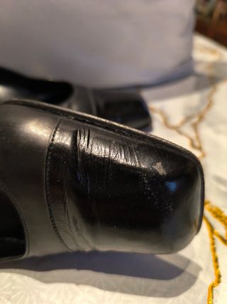 Zapatos de salón mujer piel y charol 36,5 