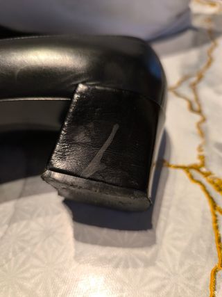 Zapatos de salón mujer piel y charol 36,5 