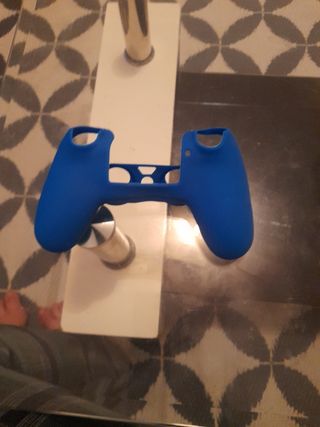 Funda Silicona PS4 Azul