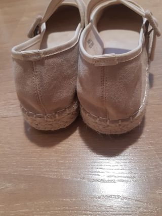 Bailarinas esparto Ideal Shoes T.40 beige