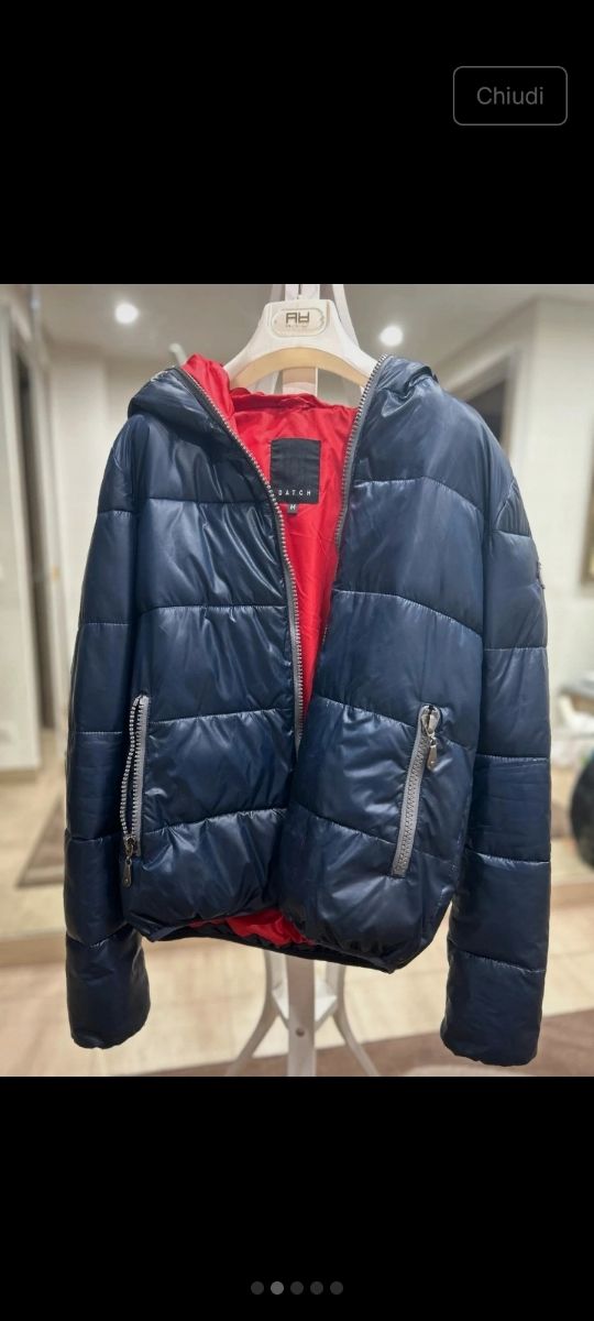 Piumino Datch blu - tg. 12