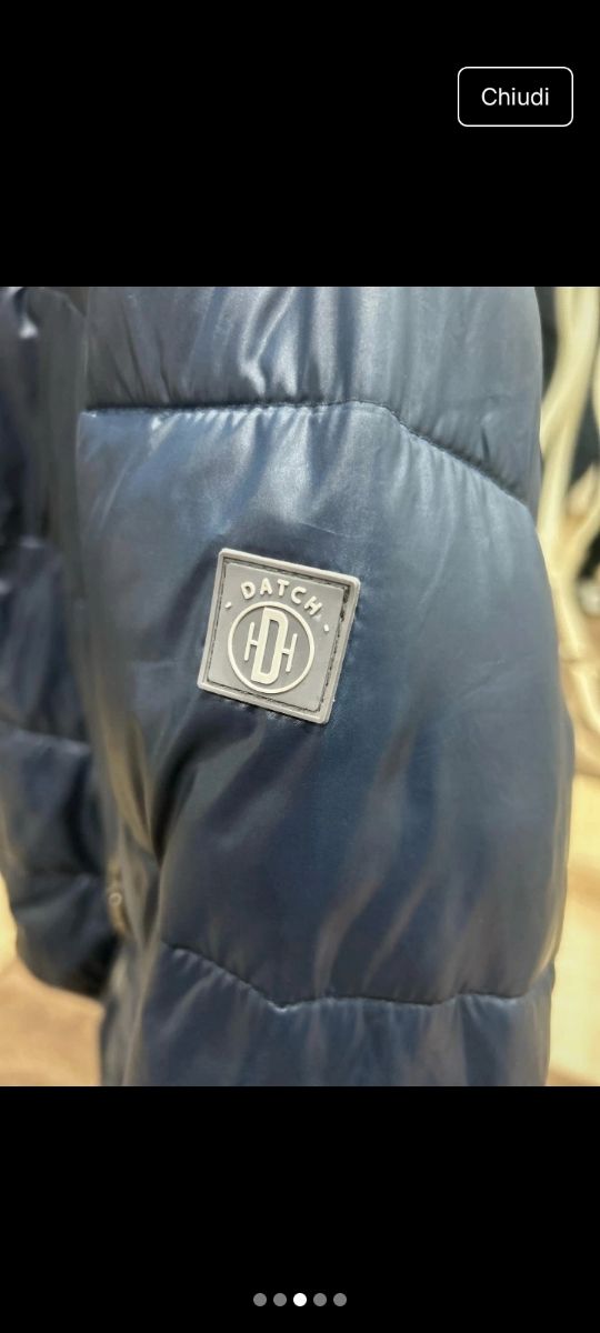 Piumino Datch blu - tg. 12
