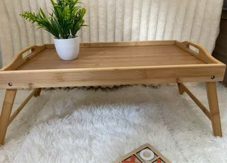 Bandeja de bambú - Mesa portátil