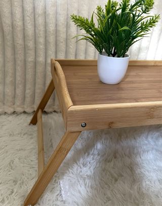 Bandeja de bambú - Mesa portátil